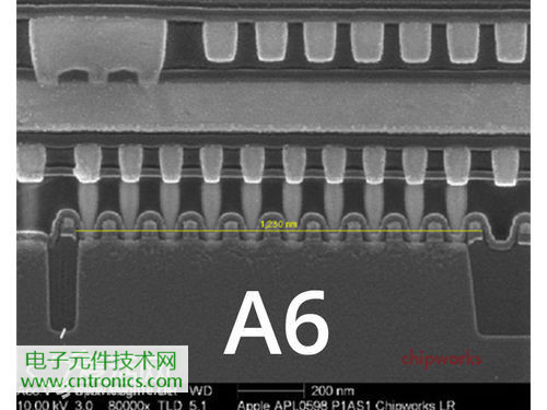 iPhone 5S芯片級拆解,顯微鏡下的A7處理器揭秘