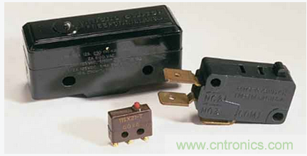 霍尼韋爾的MICRO SWITCH&trade;微動開關有多種配置可供選擇，能夠滿足工程師們的特定需求。