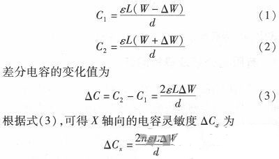 微機械、雙軸的電容式加速度傳感器的&ldquo;升級再造&rdquo;