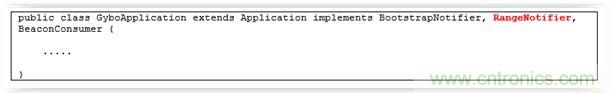 圖2 &ndash; AltBeacon API 關鍵接口