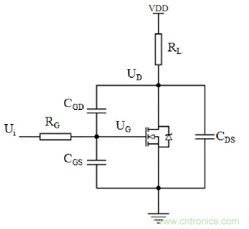 MOSFET的寄生電容是如何影響其開關速度的？